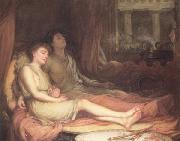 John William Waterhouse Sleep and his Half-Brother oil